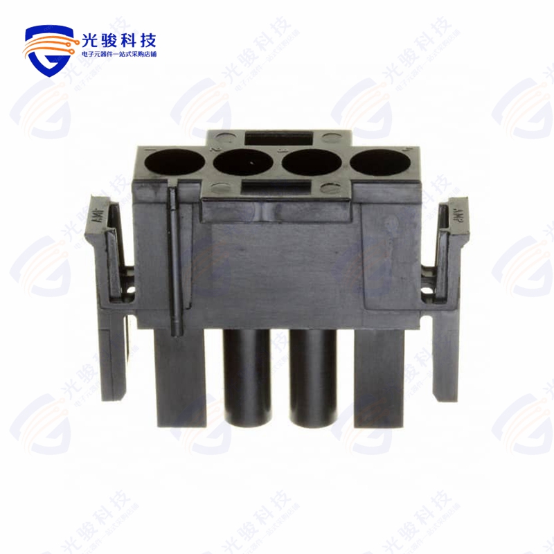 1-480702-9《CONN U-MNL PLUG 4POS 94V-2 BLK》
