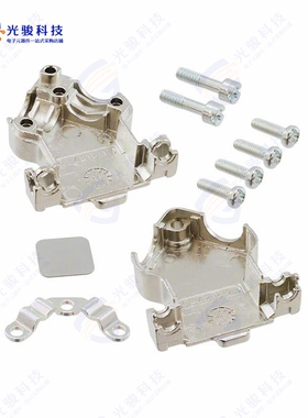 1534805-1《CONN BACKSHELL 9POS 45DEG SHLD》