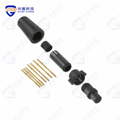 EN2C7F26G3W《CONN PLUG FMALE 7POS GOLD CRIMP》