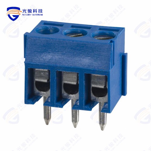 OSTTE030161《TERM BLK 3POS SIDE ENT 3.5MM PCB》