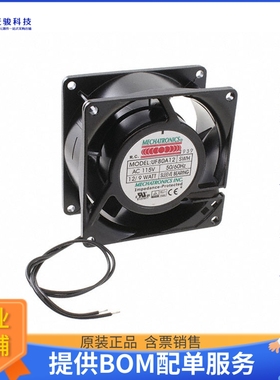 AC风扇UF80A12-SWHR【FAN AXIAL 80X38MM 115VAC WIRE】
