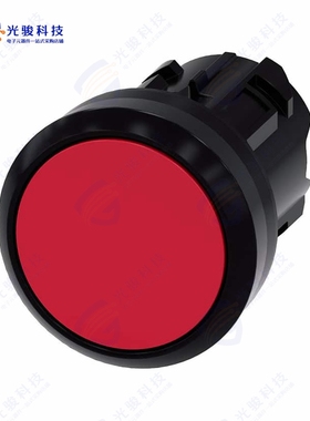 3SU10000AA200AA0 《PUSHBUTTON, MTND, RED, FLUSH》
