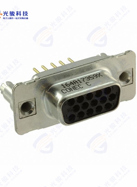 164A17359X《CONN D-SUB HD RCPT 15P VERT SLDR》