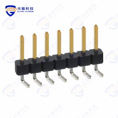 PBC07SBAN《CONN HEADER R/A 7POS 2.54MM》