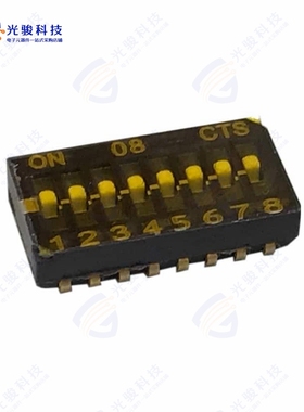 218-8LPSTJ 《SWITCH SLIDE DIP SPST 25MA 24V》