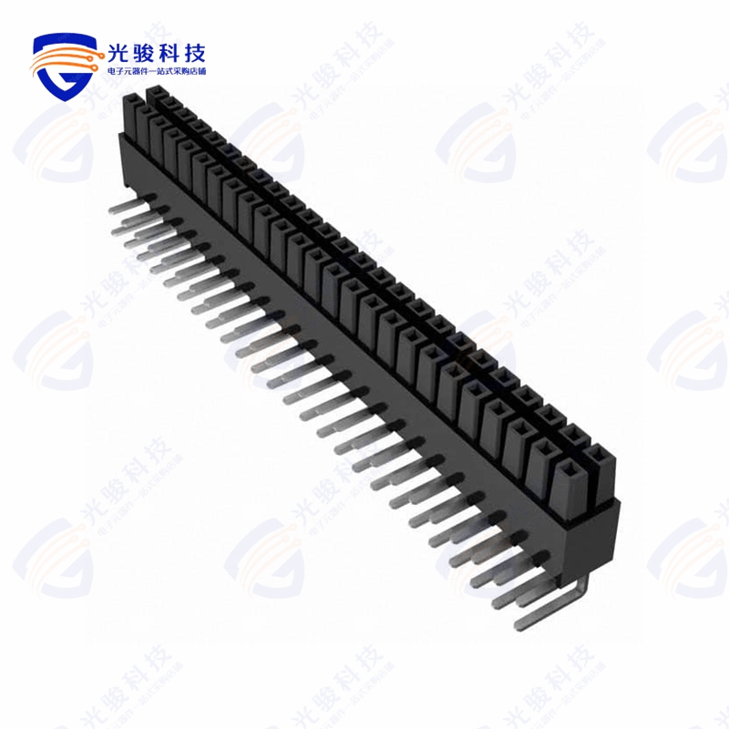 IPS1-125-01-L-D-RA《CONN RCPT 50POS 0.1 GOLD PCB R/A》