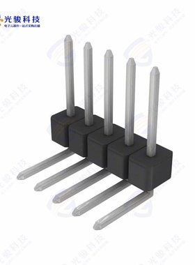 PEC05SGBN《CONN HEADER R/A 5POS 2.54MM》