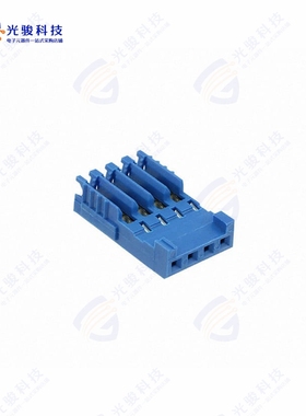 281783-4《CONN PLUG 4POS IDC 24-26AWG TIN》
