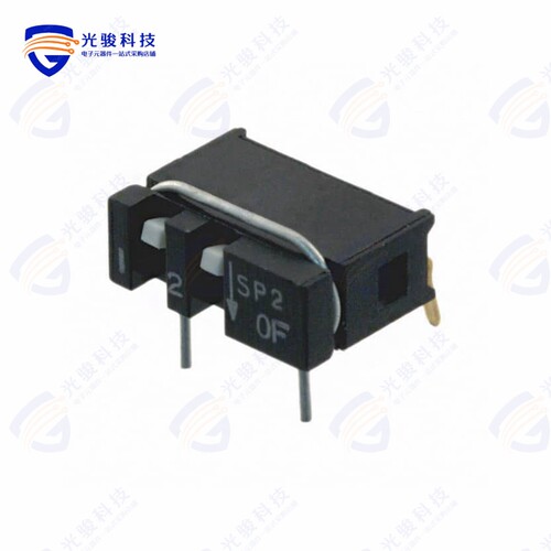 SPA02AB 《SWITCH SLIDE DIP SPST 10MA 20V》