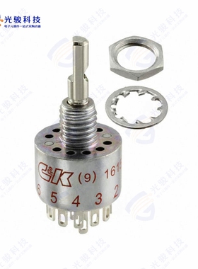 MD06L1NZQD 《SWITCH ROTARY 6POS 250MA 125V》