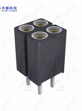 803-87-004-10-001101《CONN SOCKET 4POS 0.1 GOLD PCB》