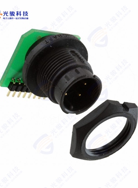 EN3P4MRAPCBN《CONN RCPT MALE 4POS GOLD SOLDER》