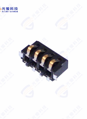 9155004852006《CONN SPRING BATTERY 4POS R/A SMD》