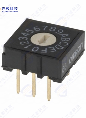 A6R-162RF 《SWITCH ROTARY DIP HEX 25MA 24V》