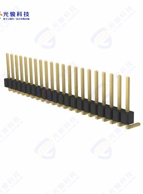 PRPC021SGAN-M71RC《CONN HEADER R/A 21POS 2.54MM》