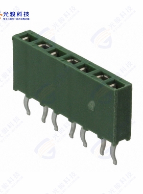 215297-7《CONN RCPT 7POS 0.1 GOLD PCB》