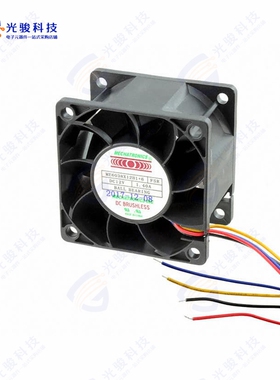 ME6038X12B1+6-FSR《FAN AXIAL 60X38MM 12VDC WIRE》