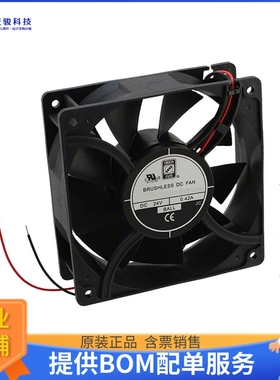 无刷直流风扇OD1238-24LBXC【FAN AXIAL 120X38.5MM 24VDC WIRE】