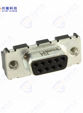 LD09S24A4GX00LF《CONN D-SUB RCPT 9POS VERT SLDR》