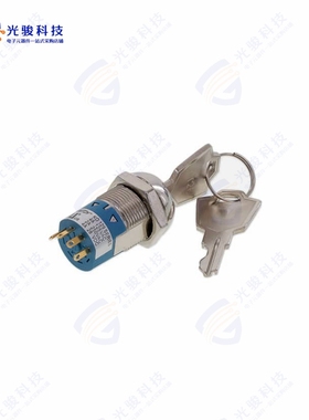 KO129CA126 《SWITCH KEYLOCK 3POS SP3T 4A 125V》