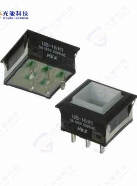 UB16KKW015D 《SWITCH PUSHBUTTON SPDT 5A 125V》
