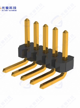 GRPB051VWCN-RC《CONN HEADER R/A 5POS 1.27MM》