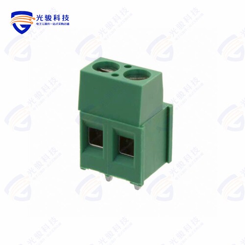 282841-2《TERM BLK 2P SIDE ENT 5.08MM PCB》