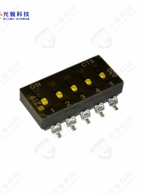 219-5LPSTRF 《SWITCH SLIDE DIP SPST 100MA 20V》