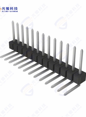 PEC13SGBN《CONN HEADER R/A 13POS 2.54MM》