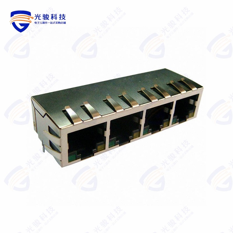 ARJ14A-MASD-A-B-EMU2《CONN JACK 4PORT 100 BASE-T PCB》