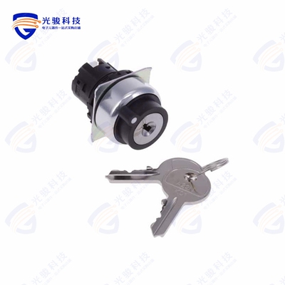 A22NZ-2RM-01CA 《CONFIG SW BODY KEYLOCK NON-ILLUM》
