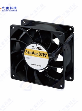 9WL0912P1F001《FAN 92X38MM 12VDC IP68 TACH/PWM》