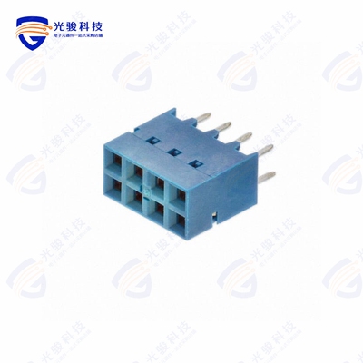 87606-304LF《CONN RCPT 8POS 0.1 GOLD PCB》