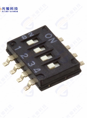 A6H-4102-P 《SWITCH SLIDE DIP SPST 25MA 24V》