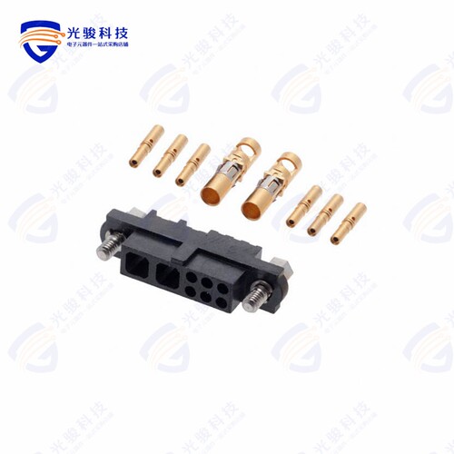 M80-4C10605F1-02-325-00-000《CONN+RCPT+8P+CRIMP+24-28AWG+GOL