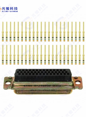 204517-2《CONN D-SUB HD PLUG 44P PNL MNT》