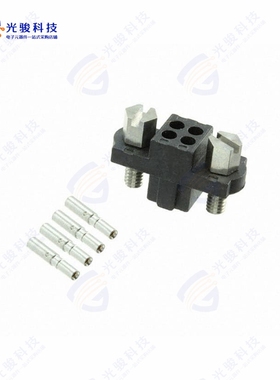 M80-4600442《CONN RCPT 4POS CRIMP 22AWG GOLD》