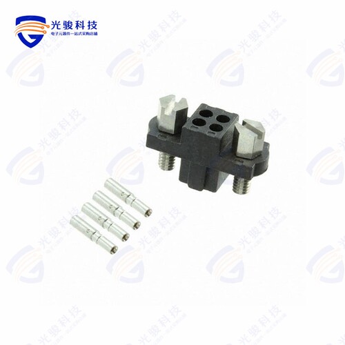 M80-4600442《CONN RCPT 4POS CRIMP 22AWG GOLD》