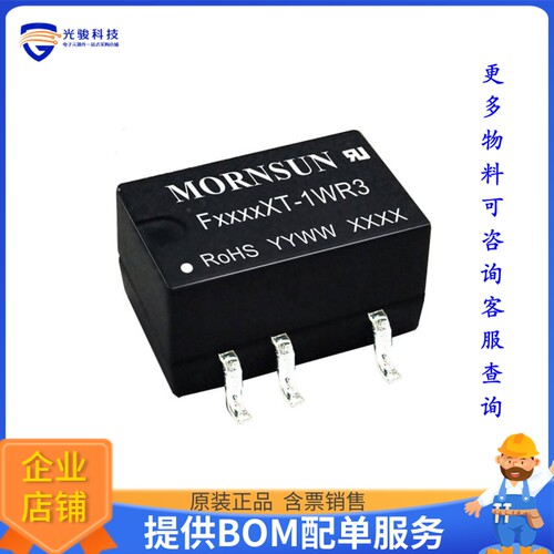 F2415XT-1WR3-TR电源模块【DC DC CONVERTER 15V 1W】