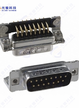163A17539X《CONN D-SUB PLUG 15POS R/A SLDR》