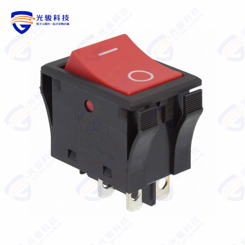 JWL21RC1A/UCV 《SWITCH ROCKER DPST 16A 125V》