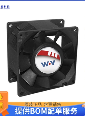 无刷直流风扇DC0803812M2B-2T0【FAN AXIAL 80X38MM 12VDC WIRE】