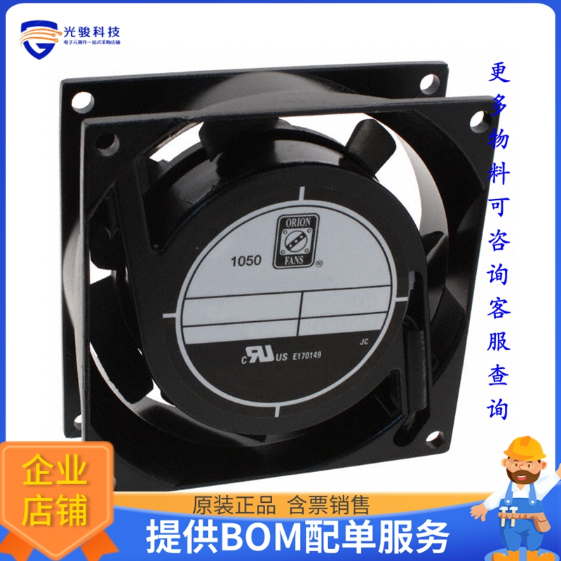 AC风扇OA825AP-11-1TB【FAN AXIAL 80X27MM 115VAC TERM】