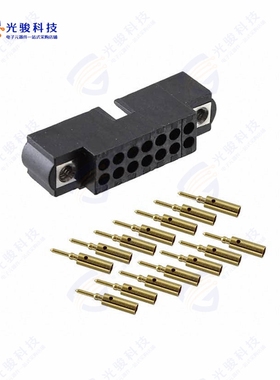 M80-5601405《CONN HEADER 14P CRIMP 22AWG GOLD》