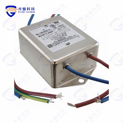 6609032-6《LINE FILTER 250VAC 3A CHASS MNT》