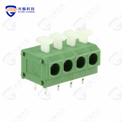 1-2834018-4《TERM BLK 4POS SIDE ENTRY 5MM PCB》