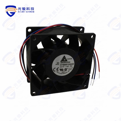 FFB0812GHE-F00《FAN AXIAL 80X38MM 12VDC WIRE》