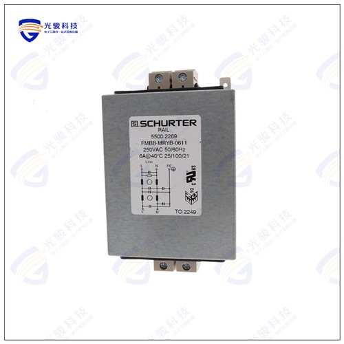 5500.2269 滤波器LINE FILTER 125V/250VAC 6A DIN