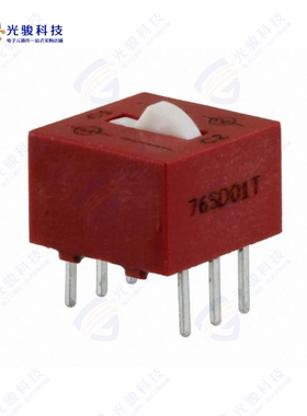 76SD01T 《SWITCH ROCKER DIP DPDT 150MA 30V》