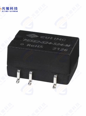 PESE2-S24-S9-M《DC-DC 3KV ISOLATED, 2 W, 21.6~26》